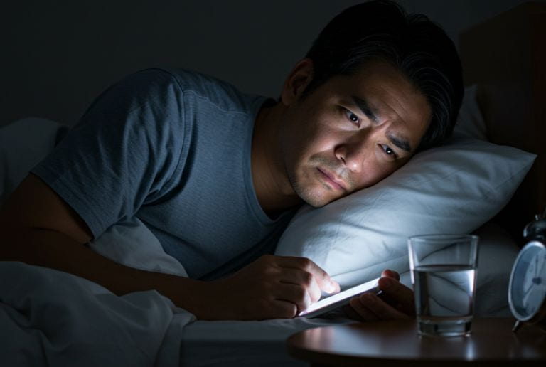 お酒を飲んで寝ると中途覚醒が増える