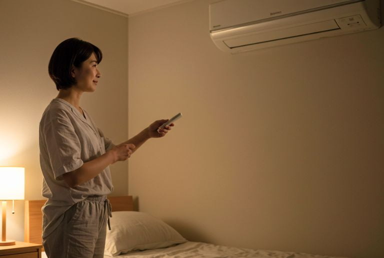 夏の快眠のためにエアコンを活用