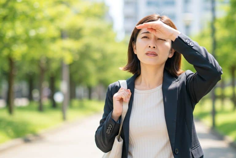 睡眠不足が熱中症のリスクを高める