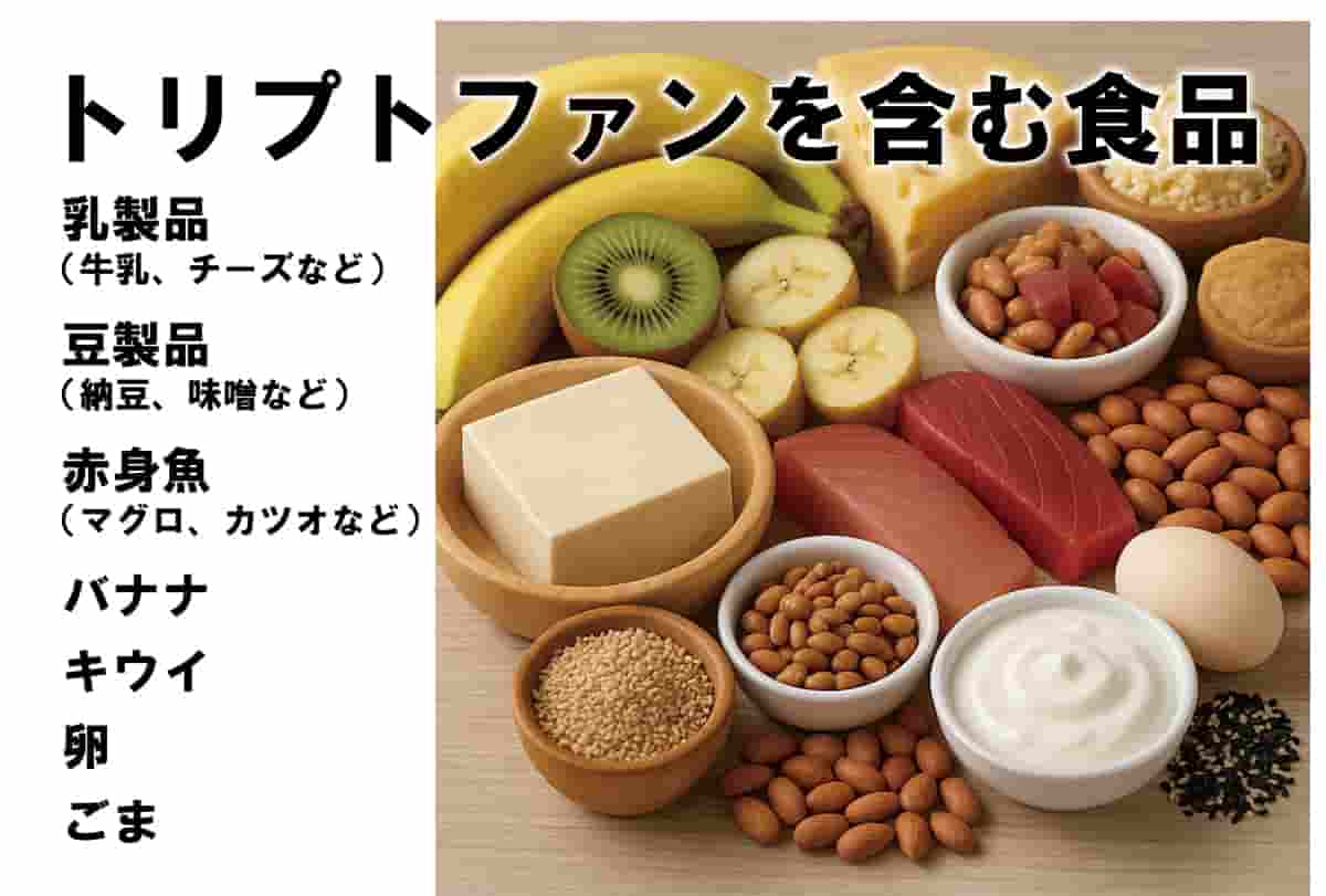 トリプトファンを含む食品