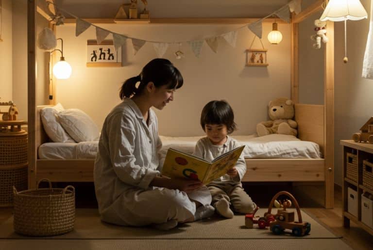 子どもが早く眠れるようにするための工夫