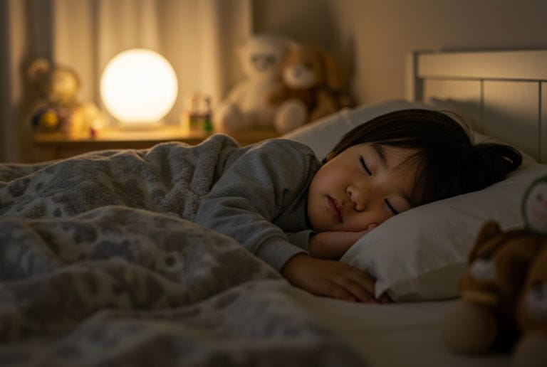 子どもが早く眠れるようにするための工夫
